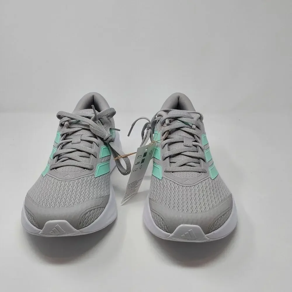 Adidas Runfalcon 6 Women’s Size 8 Grey Clear Mint Cloudfoam Running Shoes NWT